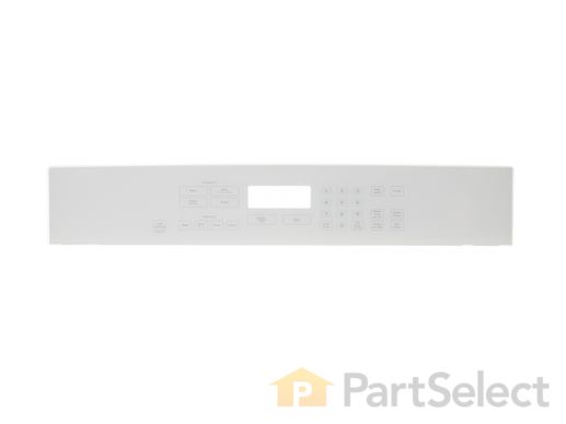 11774245-1-M-GE-WB56X25729- CONTROL PANEL GLASS Assembly