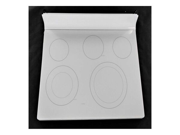 11774312-1-M-GE-WB62X25108- RANGETOP GLASS Assembly