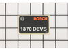 Label (1370 Devs) – Part Number: 1601110731