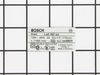 Nameplate – Part Number: 1611104074