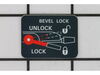 Label – Part Number: 2610923332