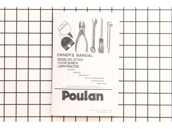 11811764-1-M-Poulan-917177110-Owners Manual