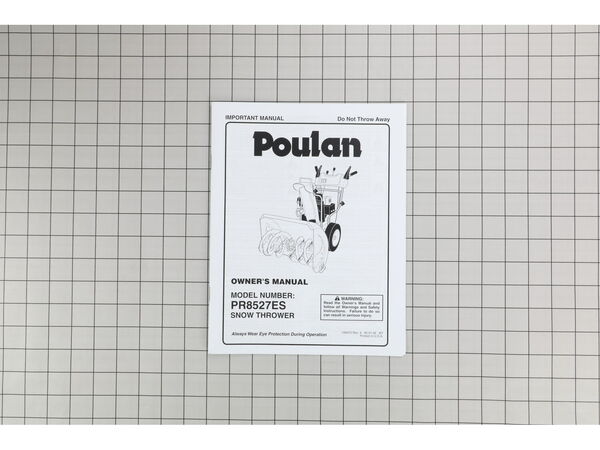 11811772-1-M-Poulan-917199375-Owners Manual, English