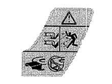 Label-rider Safety – Part Number: 777S35296