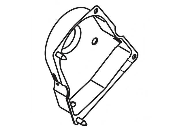 11813216-1-M-MTD-790-00528-0691- Shaft Retainer, Right Hand W/.8125 Diam Hex Shaft