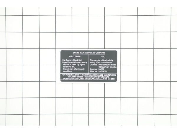 11816533-1-M-Kohler-6311303-S-Decal: A/c