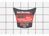 Label-Mower Shroud – Part Number: 777D16852
