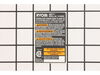 Data Label – Part Number: 099966002032