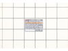 Label Data P231 – Part Number: 940055114