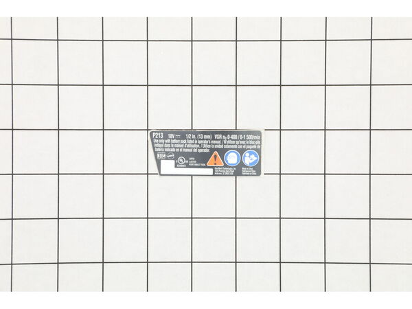 11860691-1-M-Ryobi-941121322-Label Data P213