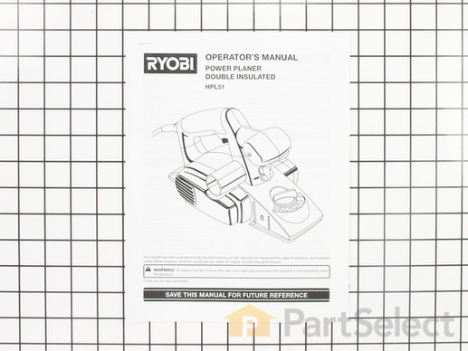 11860852-1-M-Ryobi-983000285-Operators Manual - Hp51l