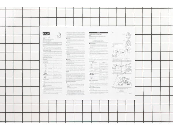 11861007-1-M-Ryobi-988000600-Manual Operators P570