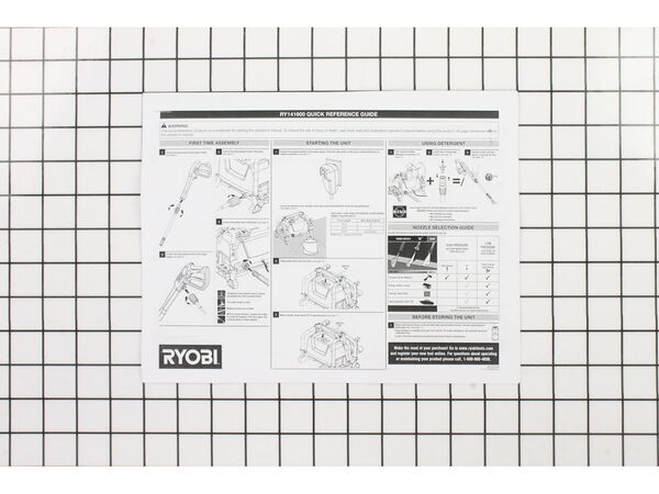 11861138-1-M-Ryobi-991000343-Quick Reference Guide