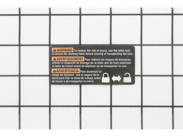 11865836-1-M-Ridgid-080009008908-Table Unlock Label