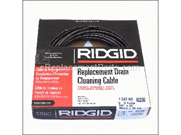 11868740-1-M-Ridgid-62250-Snake Cord 3/8 X 35