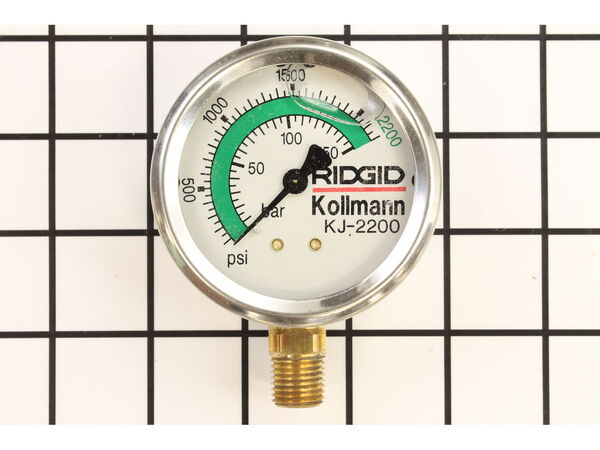 11869037-1-M-Ridgid-65137-Pressure Gauge, KJ-2200