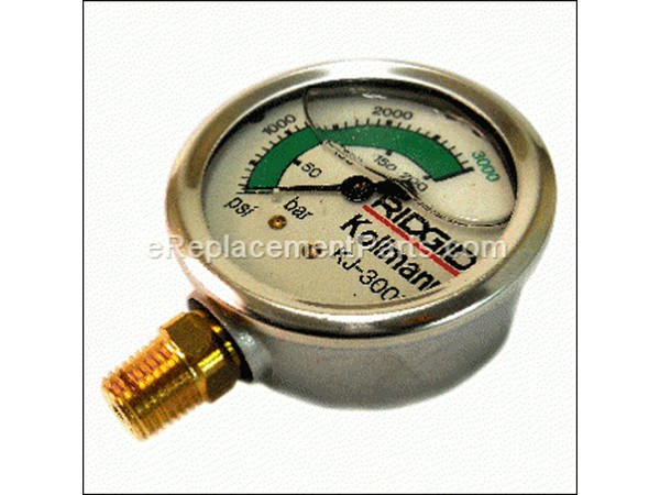 11869189-1-M-Ridgid-66117-Pressure Gauge, KJ-3000