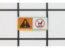 Heat Warning Label – Part Number: 940230123