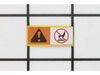 Heat Warning Label – Part Number: 940230123