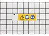Caution Label – Part Number: 073-62899-80
