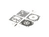11882627-2-S-Makita-315-153-681-Repair Kit, Ek6101