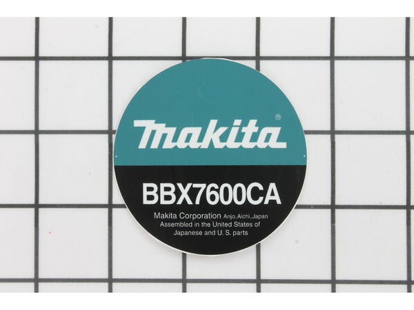 11885207-1-M-Makita-667-95025-00-Model Label
