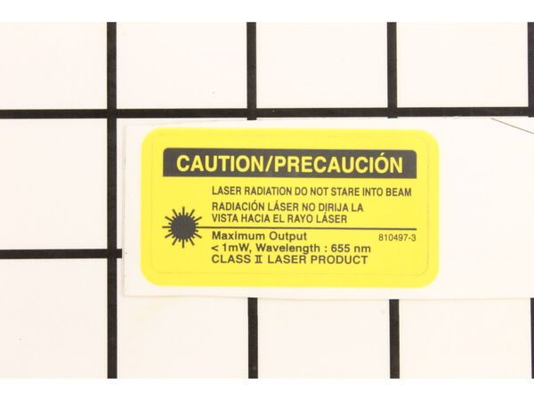 11885314-1-M-Makita-810497-3-Laser Beam Caution Label