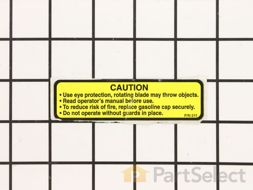 11886784-1-M-Little Wonder-211X-Caution Label