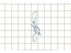 Hook, Shoulder Belt – Part Number: 68152-VF9-003