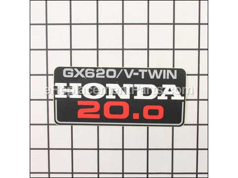 11895121-1-M-Honda-87101-ZJ1-010-Emblem - Gx620