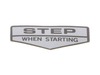 Label, Step Position – Part Number: 87104-VE2-000