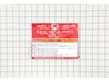 Label, Operation (A) – Part Number: 87110-772-010