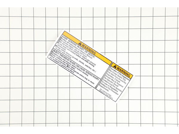 11895199-1-M-Honda-87114-VG3-W00-Label, Warning