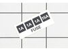 Mark, Branch Fuse E – Part Number: 87117-Z11-A30