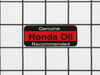 Mark, Oil Recommended – Part Number: 87505-VG3-000AH