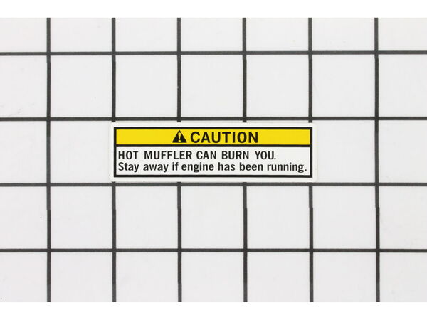 11895450-1-M-Honda-87539-VE2-000-Label, Heat Warning