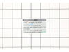Starting Instructions Label – Part Number: 941565002