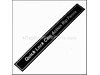 Caution Label – Part Number: 726841
