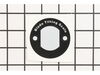 Sticker Label – Part Number: 726855