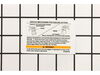 Label – Part Number: 887864