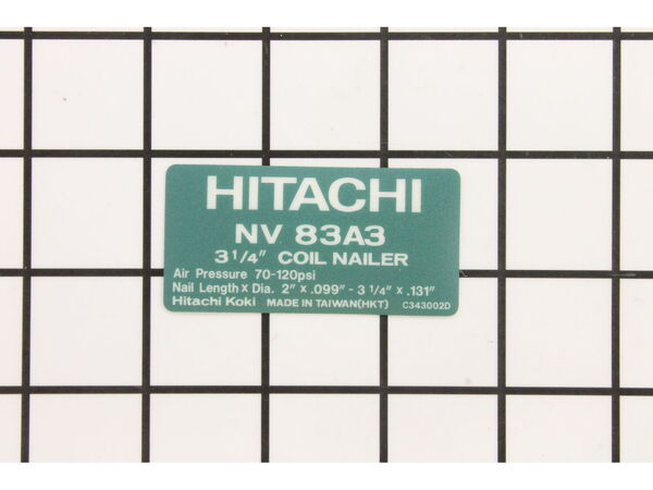 11915804-1-M-Hitachi-887866-Name Plate