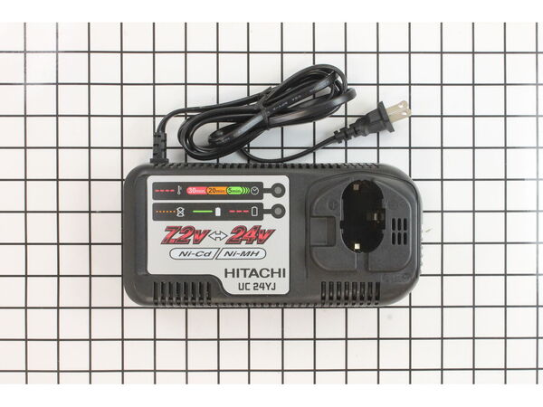 11922665-1-M-Hitachi-UC24YJ-7.2-24 Volt Universal Charger (Li Ion/Ni Cad)