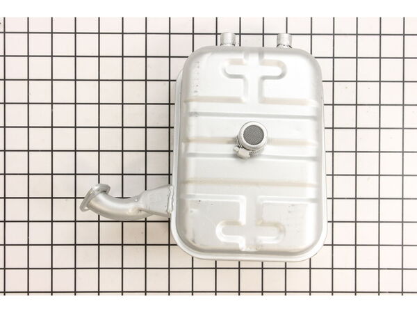 11923427-1-M-Generac-0H3376C-Wldmnt Muffler W/cat Black
