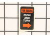 Label – Part Number: 244333-00
