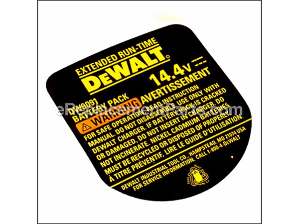 11926198-1-M-DeWALT-388151-00-Label,Ident