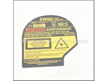 Nameplate – Part Number: 593598-00