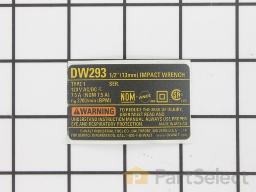 11927906-1-M-DeWALT-616878-00-Name Plate