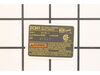 Nameplate – Part Number: 650674-00