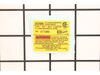 Name Plate – Part Number: N098122