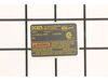 Nameplate – Part Number: N120601